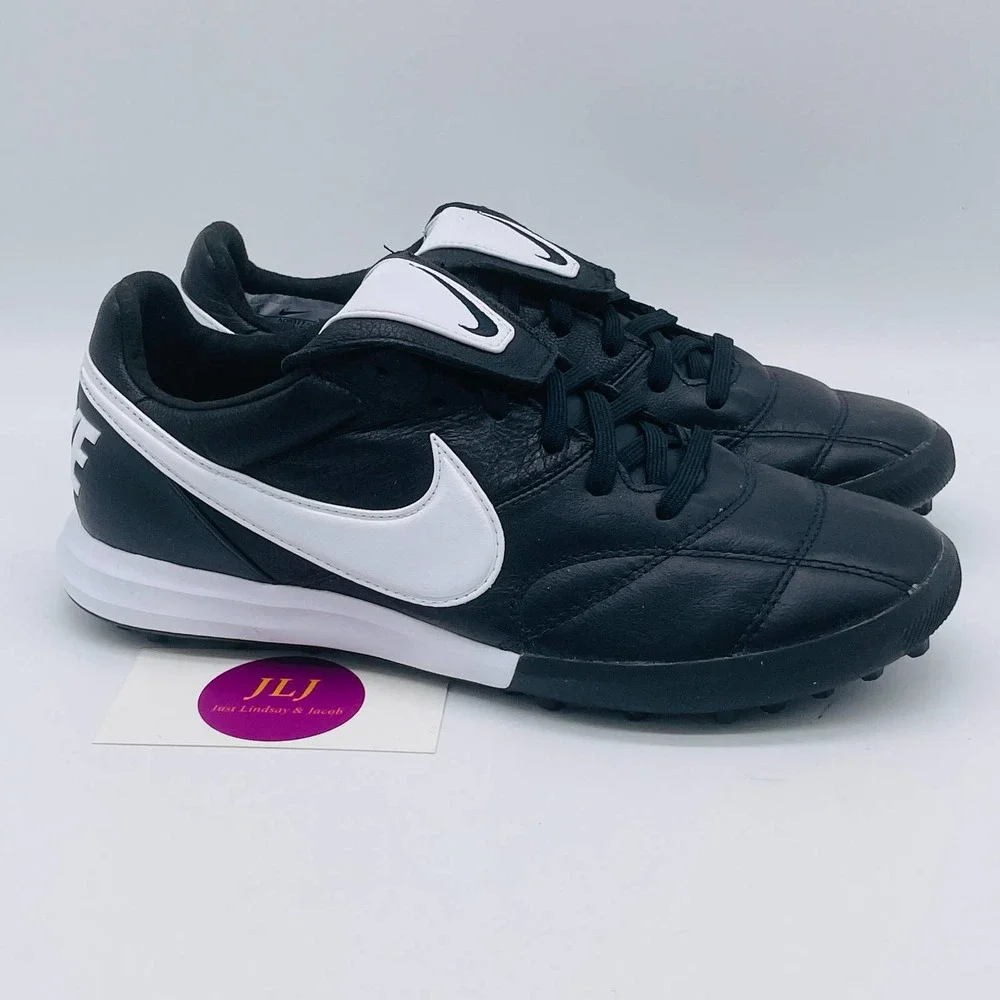 New Nike Premier II TF Turf Soccer Shoes AO9377-010 Size 6 or 7.5 Women's - Picture 1 of 7